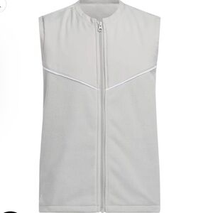 Adidas full zip golf vest boys size small NWT